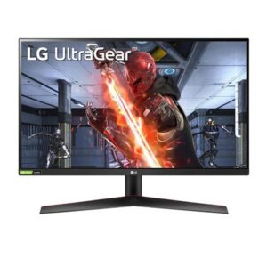 LG UltraGear 27GN60R-B 27" FHD 1920 x 1080 144 Hz HDMI, DisplayPort NVIDIA G-SYNC Compatible with AMD FreeSync Premium Flat Panel Monitors - LCD Flat