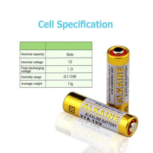 LiCB 27a 27A MN27 L828 AG27 12V Alkaline Battery (5-Pack) for Reliable Power