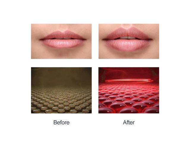 Lip Pump Fuller Electric Lip Plumper LED Light Therapy Enhancer Sexy Thicker Lips Plumping Tool Mouth Enhancer Bigger Thicker