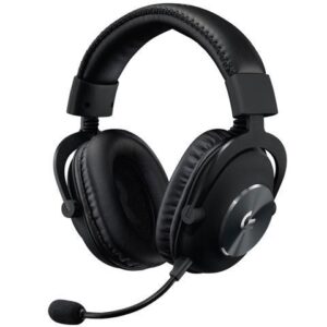 Logitech G PRO X Gaming Headset with Blue Voice, DTS Headphone 7.1 and 50 mm PRO-G Drivers, for PC - Black