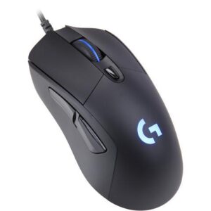 Logitech G403 Hero 25K Gaming Mouse, Lightsync RGB, Lightweight 87G+10G optional, Braided Cable, 25, 600 DPI, Rubber Side Grips