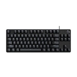 Logitech G412 TKL SE Mechanical Gaming Keyboard - Compact Backlit Keyboard with Flick Mechanical Switches, PBT Keycaps, 87 Keys, Windows and macOS