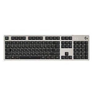 Logitech G413 Backlit Aluminum Mechanical Gaming Keyboard with USB Passthrough -International Version- EN/KR Layout (Silver)