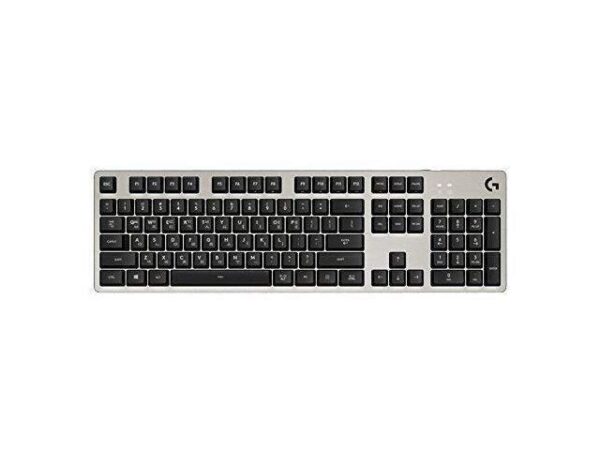 Logitech G413 Backlit Aluminum Mechanical Gaming Keyboard with USB Passthrough -International Version- EN/KR Layout (Silver)