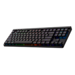 Logitech G515 LIGHTSPEED TKL Low Profile Wireless Gaming Keyboard - GL Brown Tactile Switches, LIGHTSYNC RGB, Thin Tenkeyless Design, PBT Keycaps -