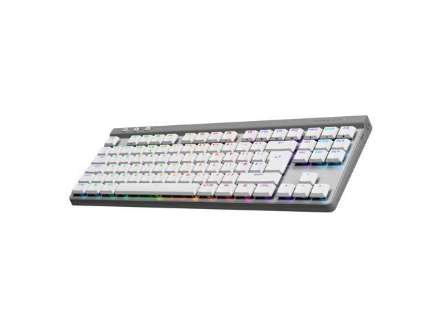 Logitech G515 LIGHTSPEED TKL Low Profile Wireless Gaming Keyboard - GL Brown Tactile Switches, LIGHTSYNC RGB, Thin Tenkeyless Design, PBT Keycaps -
