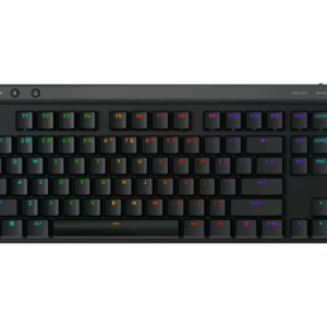 Logitech G515 LIGHTSPEED TKL Low Profile Wireless Gaming Keyboard - GL Red Linear Switches, LIGHTSYNC RGB, Thin Tenkeyless Design, PBT Keycaps - Black