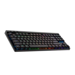 Logitech G515 Lightspeed TKL Low Profile Wireless Gaming Keyboard, LIGHTSYNC RGB, Thin Tenkeyless Design, Double-Shot PBT Keycaps, Tactile (Brown)
