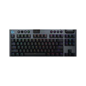 Logitech G915 X LIGHTSPEED TKL Wireless Mechanical Gaming Keyboard - GL Red Linear Switches, RGB Backlighting - Black