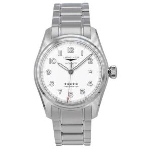 Longines Spirit Silver Dial Automatic Casual 100M Men's Watch L3.810.4.73.6