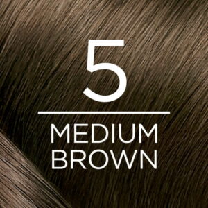 L'Oreal Paris Excellence Creme Permanent Hair Color, 5 Medium Brown, Triple Protection, 1 Kit