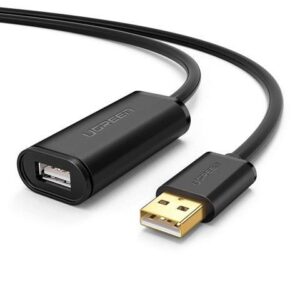 LUOM USB 2.0 Type A Male to A Female Active Extension Cable - for Printer, Oculus Rift, HTC Vive, Keyboard, Game Console, USB Headset, Loudspeaker,
