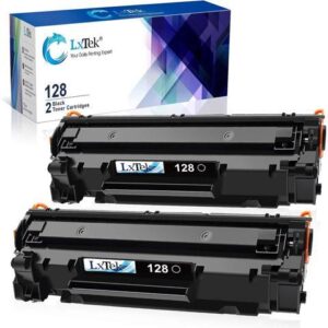LxTek Compatible Toner Cartridge Replacement for Canon 128 CRG128 to use with ImageCLASS D530 D550 MF4570dw MF4570dn MF4770n FaxPhone L190 L100,2Black