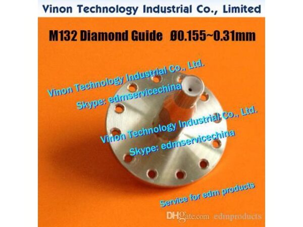 M132 Wire Guide Ø0.255mm X053C834G54 Upper for Mitsubishi SX.SB.SZ.CX.FX.FA machine X056C833G55, DA7 M132 Wire Guide Ø0.255mm X053C834G54 Upper for Mitsubishi SX.SB.SZ.CX.FX.FA machine X056C833G55, DA7