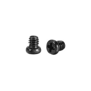 M2 x 2mm Laptop Notebook Computer Screws Phillips Head Screw Fastener Black 2.8mm Dia Screw Head for IBM HP Dell Lenovo Sony Gateway Acer 50pcs