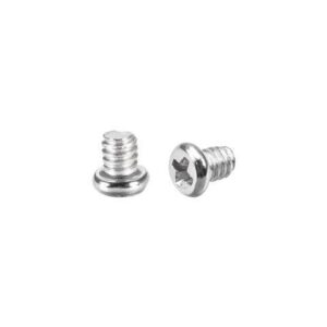 M2 x 2mm Laptop Notebook Computer Screws Phillips Head Screw Silver Tone 2.8mm Dia Screw Head for IBM HP Dell Lenovo Gateway Acer Samsung 200pcs