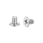M2 x 3mm Laptop Notebook Computer Screws Phillips Head Screw Silver Tone 3.8mm Dia Screw Head for IBM HP Dell Lenovo Gateway Acer Samsung 200pcs