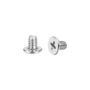 M2 x 4mm Laptop Notebook Computer Screws Phillips Head Screw Silver Tone 3.8mm Dia Screw Head for IBM HP Dell Lenovo Gateway Acer Samsung 100pcs