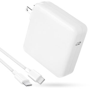 Mac Book Pro Charger - 118W USB C Charger Fast Charger Compatible with MacBook Pro/Air, M1 M2 M3 M4, iPad Pro, Samsung Galaxy, and More USB-C Devices(6.6 ft Cable Included)