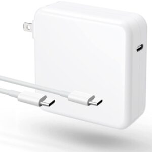 Mac Book Pro Charger - 120W USB C Fast Charger Power Adapter Compatible with USB C Port MacBook Pro & MacBook Air 13, 14, 15, 16 inch, New ipad Pro and All USB C Device, 6.6ft...