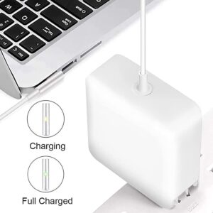 Mac Book Pro Charger,60W Power Adapter L-Tip Magnetic Connector Charger and Compatible with 13 Inch Before Mid 2012,Fast for Old