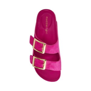 Madden Girl Women's Bodie Two Strap Footbed Sandal