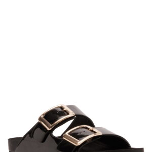 Madden Girl Women's Bodie Two Strap Footbed Sandals