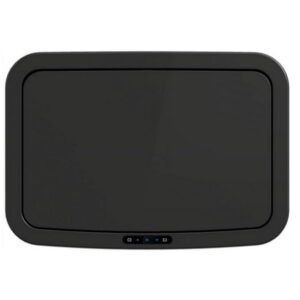 Mainstays 13.2 Gallon Plastic Motion Sensor Kitchen Trash Can, Black