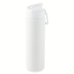 Mainstays 24 oz Stainless Steel Sip Water Bottle, White