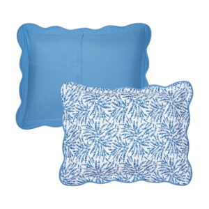 Mainstays Blue Fern 2-Piece Quilt Set,T/TXL