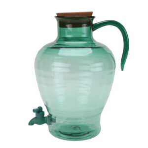 Mainstays by Becky G. & Alejandra 2-Gallon Acrylic Beverage Dispenser, Green