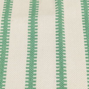 Mainstays by Becky G. & Alejandra Polyester Scallop Layering Rug, Green Stripe, 24" x 36"