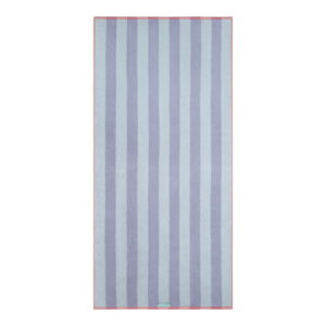 Mainstays Cabana Striped Pink & Purple Cotton-Blend Beach Towels (4 Count)