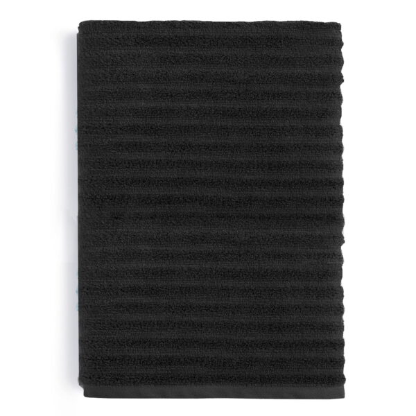 Mainstays Performance Textured Bath Sheet, 62" X 30", Black Mainstays Performance Textured Bath Sheet, 62" X 30", Black