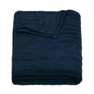 Mainstays Performance Textured Bath Sheet, 62" X 30", Washed Indigo