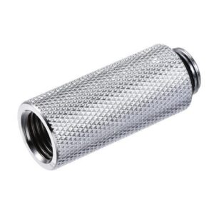 Male to Female Extender Fitting G1/4 x 40mm for PC Water Cooling System Silver