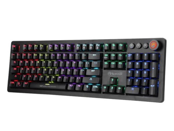 MARVO KG917 Mechanical (Outemu blue) 107-key, LED Rainbow Backlight Wired Gaming Keyboard_Black MARVO KG917 Mechanical (Outemu blue) 107-key, LED Rainbow Backlight Wired Gaming Keyboard_Black