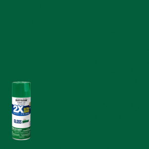 Meadow Green, Rust-Oleum American Accents 2X Ultra Cover Gloss Spray Paint- 12 oz, 6 Pack