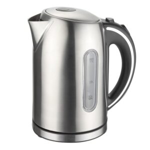 Megachef Silver Electric Kettle, 1.7L