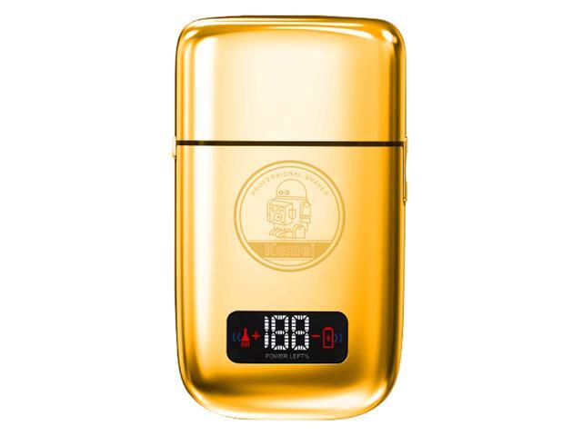 Metal Reciprocating Led Display 5 Speeds Barber Electric Shaver Rechargeable Beard Razor Balds Fade Shaving Machine