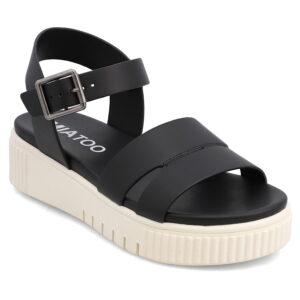 MIA TOO Women's Damarsia Platform Wedge Sandal