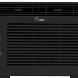 Midea 5,000 BTU 150 sq. ft. Mechanical Window Air Conditioner, Black, MAW05M1WBL, New