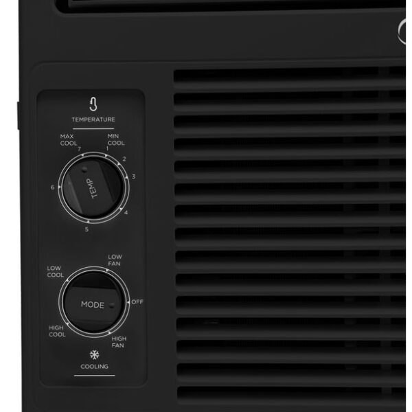 Midea 5,000 BTU 150 sq. ft. Mechanical Window Air Conditioner, Black, MAW05M1WBL, New