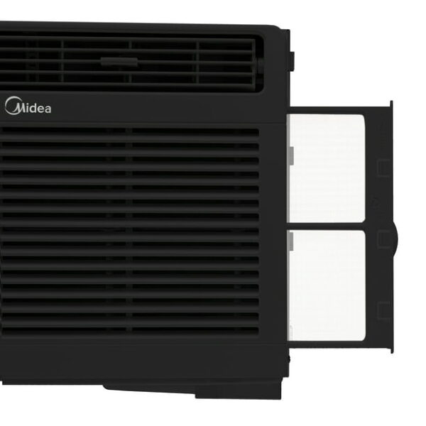 Midea 5,000 BTU 150 sq. ft. Mechanical Window Air Conditioner, Black, MAW05M1WBL, New