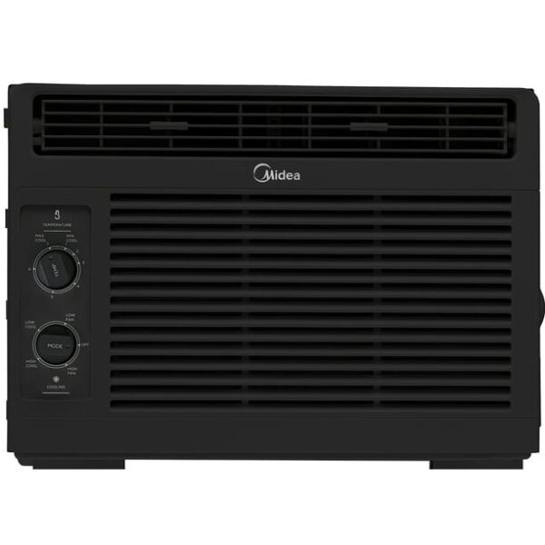 Midea 5,000 BTU 150 sq. ft. Mechanical Window Air Conditioner, Black, MAW05M1WBL, New