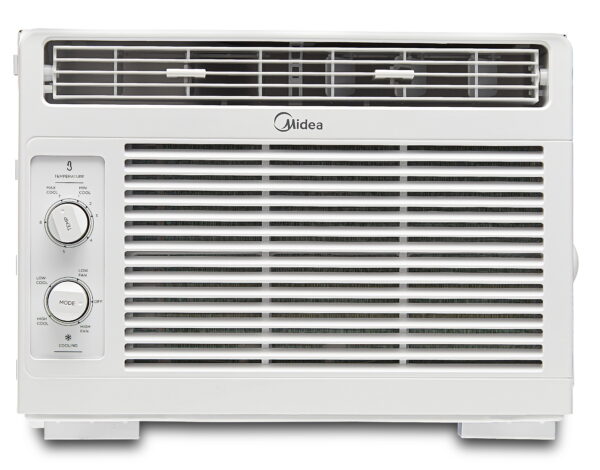 Midea 5,000 BTU 150 Sq ft Mechanical Window Air Conditioner, White, MAW05M1WWT, New Midea 5,000 BTU 150 Sq ft Mechanical Window Air Conditioner, White, MAW05M1WWT, New
