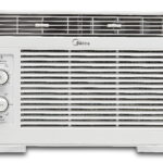 Midea 5,000 BTU 150 Sq ft Mechanical Window Air Conditioner, White, MAW05M1WWT, New