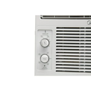 Midea 5,000 BTU 150 Sq ft Mechanical Window Air Conditioner, White, MAW05M1WWT, New