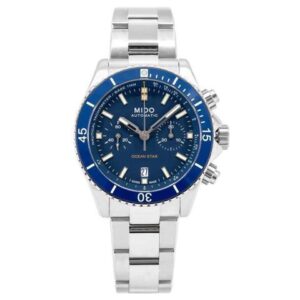 Mido Ocean Star Chronograph Titanium Automatic M0266274404100 200M Mens Watch