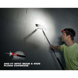 Milwaukee 2104 Spot/Flood 450-Lumens Battery Powered Adjustable Headlamp